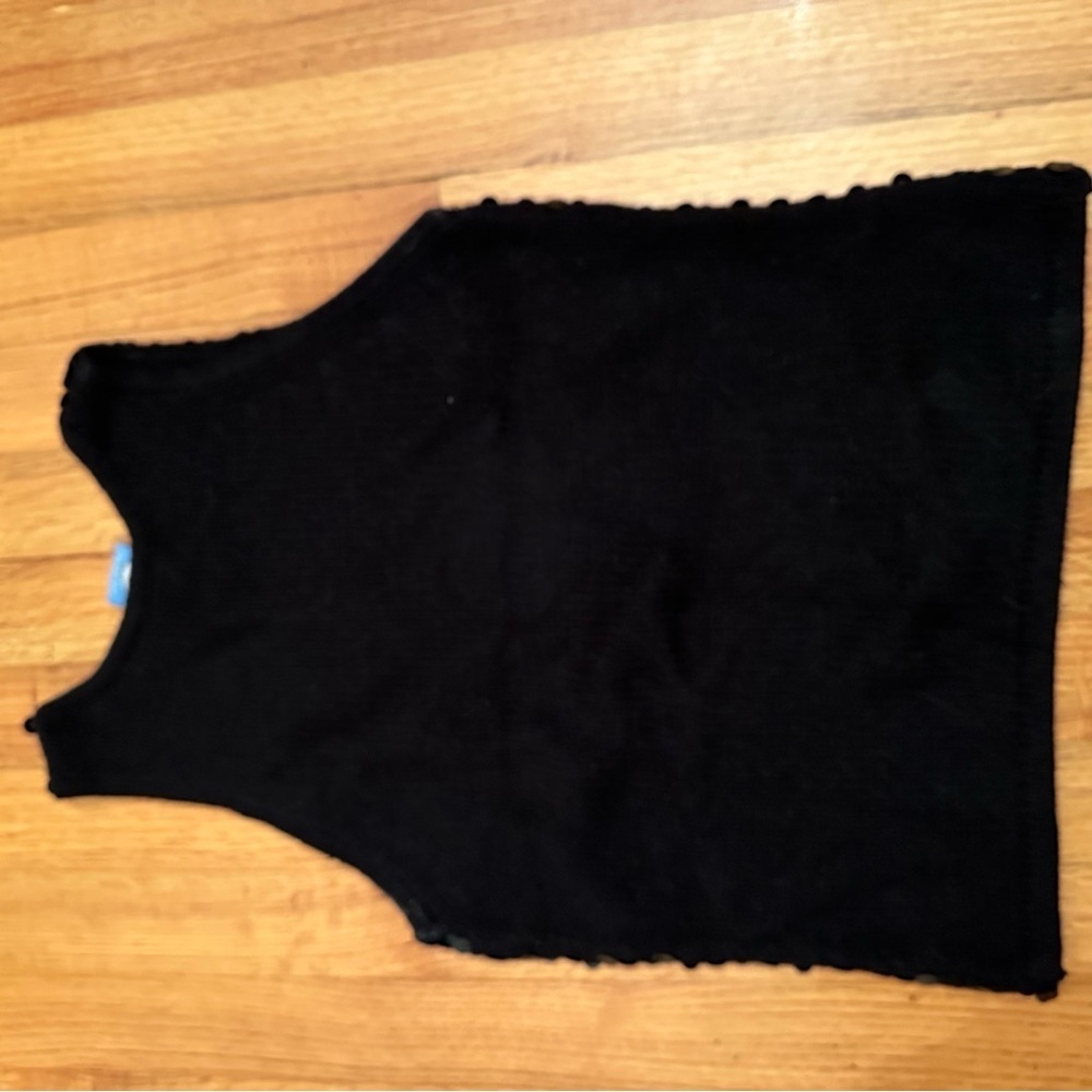 by next era Silk-Angora Sequin Knit Tank Size M (#2) - Picture 10 of 10